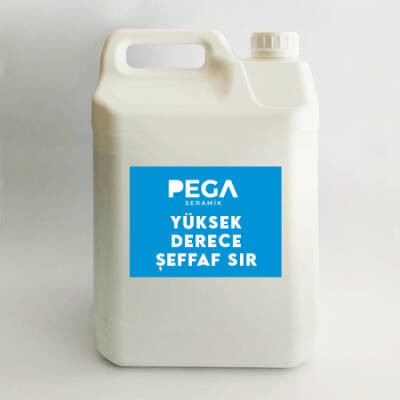 Yüksek Derece Şeffaf (Transparan) Sır - 